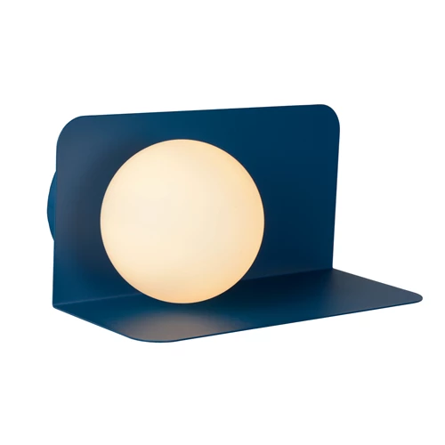 Lucide BONNI - Wandlamp - 1xG9 - Pastel blauw - aangezet 5