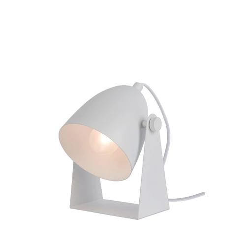 Lucide CHAGO - Tischlampe - 1xE14 - Weiß - eingeschaltet 1
