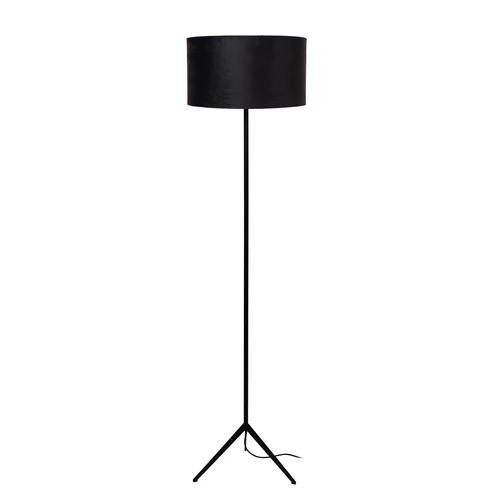 Lucide TONDO - Stehlampe - Ø 38 cm - 1xE27 - Schwarz - eingeschaltet