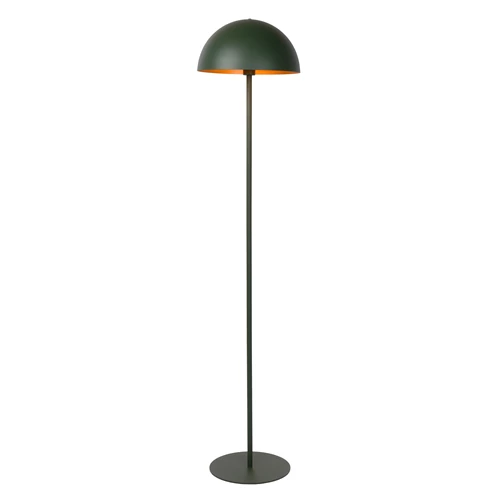 Lucide SIEMON - Floor lamp - Ø 35 cm - 1xE27 - Green - turned on 3