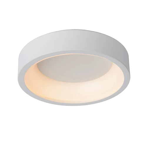 Lucide TALOWE LED - Deckenleuchte - Ø 30 cm - LED Dim. - 1x20W 3000K - Weiß - eingeschaltet 1