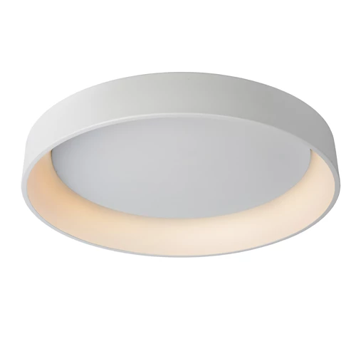 Lucide TALOWE LED - Deckenleuchte - Ø 80 cm - LED Dim. - 1x80W 3000K - Weiß - eingeschaltet 1