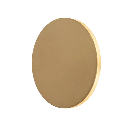 Lucide EKLYPS LED - Wall light - Ø 15 cm - LED - 1x7W 3000K - Matt Gold / Brass - turned on 2