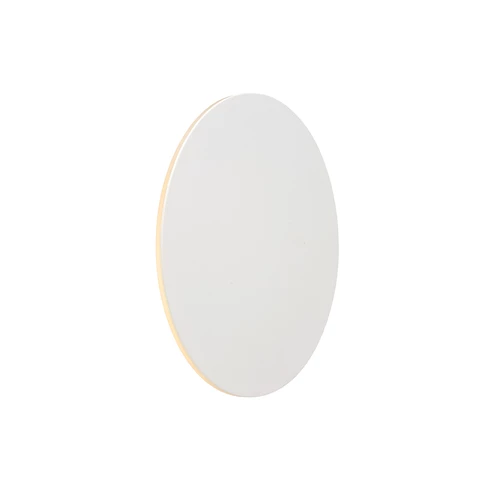 Lucide EKLYPS LED - Wandlamp - Ø 25 cm - LED - 1x9W 3000K - Wit - aangezet 1