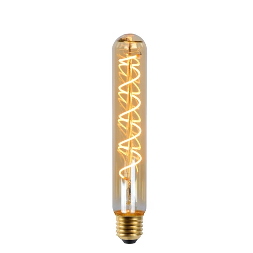 Lucide T32 - Filament lamp - Ø 3,2 cm - LED Dimb. - E27 - 1x4,9W 2200K - Amber - aangezet 2