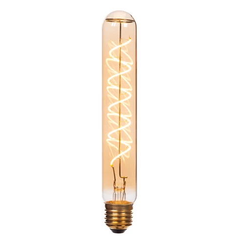Lucide T32 - Glühfadenlampe - Ø 3,2 cm - LED 3 StepDim (Memory) - E27 - 1x4,9W 2200K - Amber - eingeschaltet 2