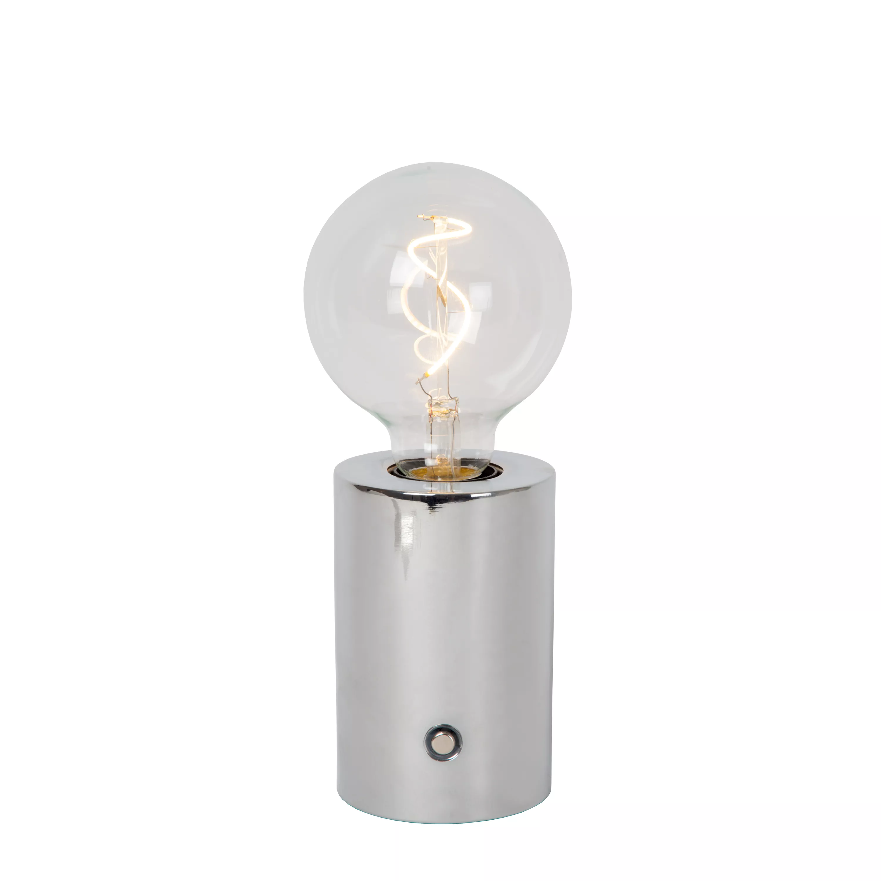 Lucide VIVO - wiederaufladbare Tischlampe - Akku/Batterie - Ø 8 cm - LED Dim. - E27 - 1x1W 2700K