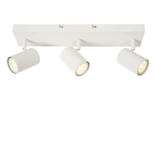 Lucide AMIGO - Foco de techo - 3xGU10 - Blanco - encendido 1