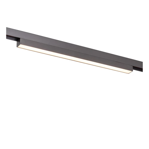 Lucide Premium LINIAL GLYX Railspot - 1-fase Railsysteem / Smart Railverlichting - 1xLED - Mat Zwart Chroom - aangezet 8