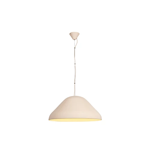 Lucide ANDRES - Suspension - Ø 56 cm - 1xE27 - Crème | Vibes - allumé 8
