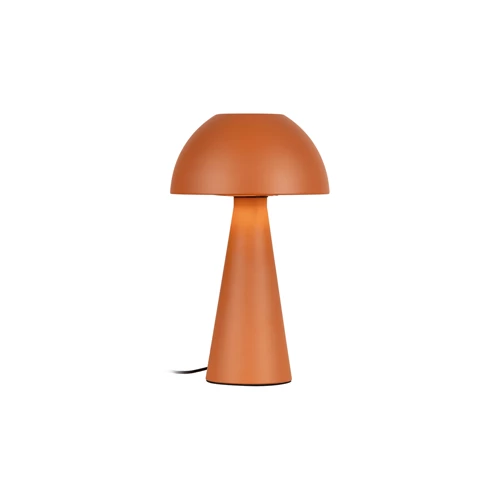 Lucide JORGO - Lámpara de mesa - Ø 20 cm - 1xE27 - Terracota | Essential - encendido 5