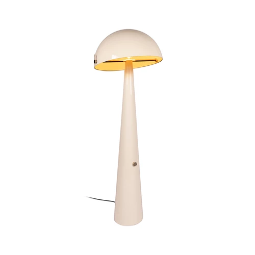 Lucide BARONE - Lampadaire - Ø 52,6 cm - 1xE27 - Crème | Vibes - allumé 8