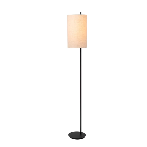 Lucide MAGIC - Floor lamp - Ø 24 cm - 1xE27 - Black - turned on