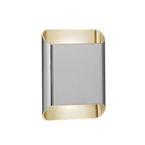 Lucide ATILA II - Wandleuchte Badezimmer - LED Dim. - CCT - 2x5W 2200K/3000K - IP54 - Chrom - Essential - eingeschaltet 1