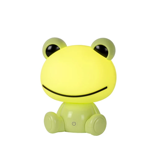 Lucide DODO FROG - Table lamp Children- LED 3 StepDim - 3x3W 4000K - Green - turned on 5