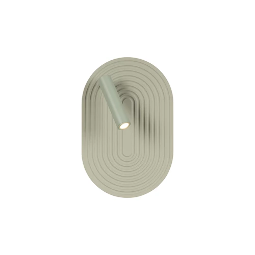 Lucide CARMINO - Wall light - LED - 1x14W 2700K - Green | Essential - turned on 3