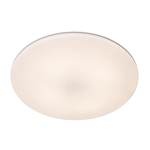 Lucide OLSON - Lámpara de techo Baño - Ø 29 cm - LED - CCT - 1x24W 3000K/6500K - IP44 - Ópalo - encendido 1