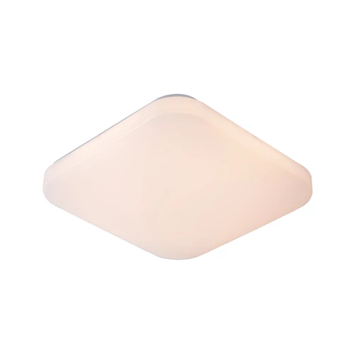 Lucide OTIS - Flush ceiling light - LED - 1x20W 3000K - Opal - turned on 1