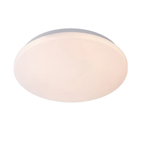 Lucide OTIS - Flush ceiling light - Ø 26 cm - LED - 1x14W 3000K - Opal - turned on 1