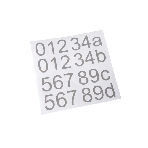 Lucide THESI Numbers - Pieza - Negro - encendido