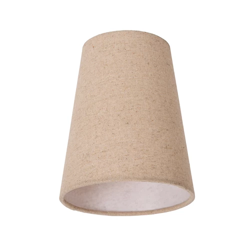 Lucide GUNHILD SHADE - Abat-jour lampe - Crème - allumé 8