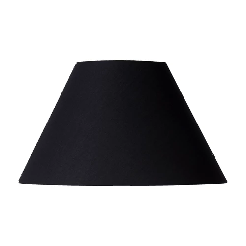 Lucide JOLLI - Lampenkap - Ø 50 cm - Zwart - aangezet