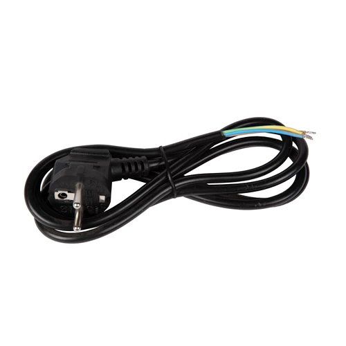 Lucide CABLE WITH PLUG - Lamp cord - Black - turned on