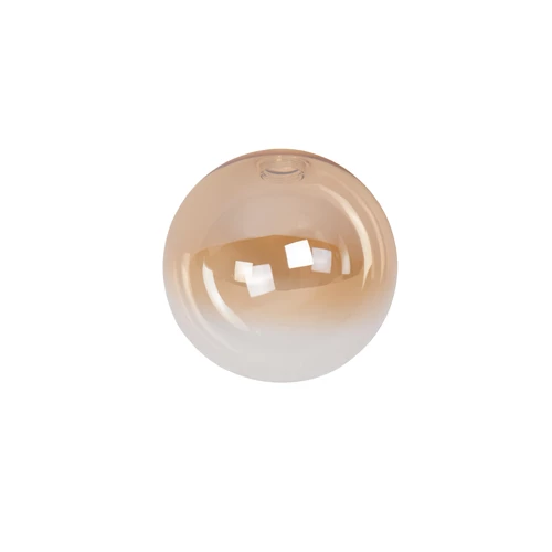 Lucide GISELA Ø 16cm - Glas - Amber - eingeschaltet 6