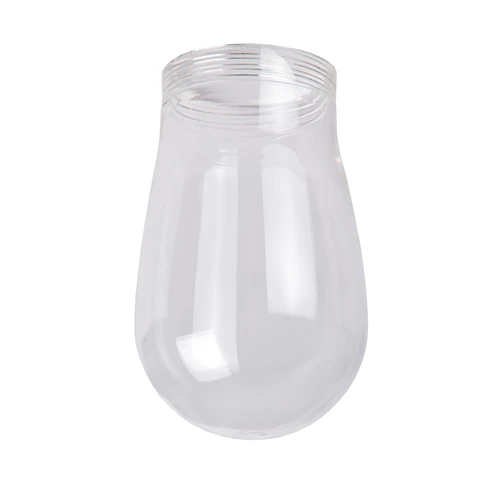 Lucide CARLYN - Verrerie - Transparent - allumé