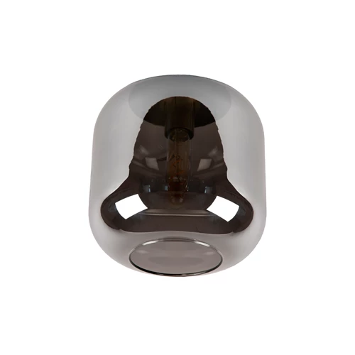 Lucide JOANET - Cristal - Ø 25 cm - Ahumado - encendido 5