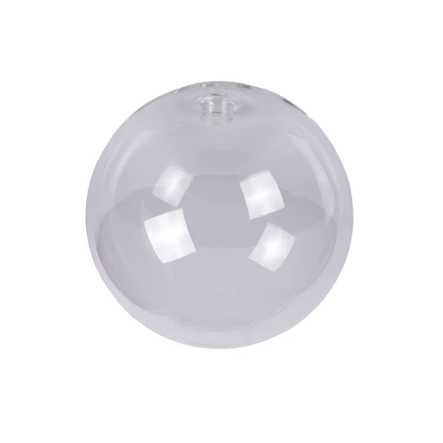 Lucide ALARA - Verrerie - Ø 20 cm - Transparent - allumé