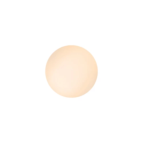 Lucide ALARA - Verrerie - Ø 20 cm - Opalin - allumé 1