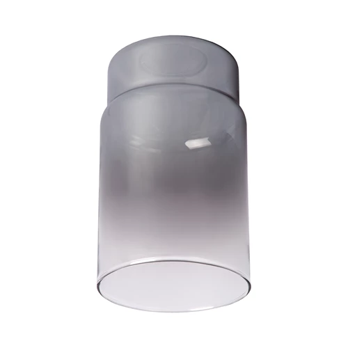 Lucide ZINO - Glas - Ø 10 cm - Fumé - aangezet 5