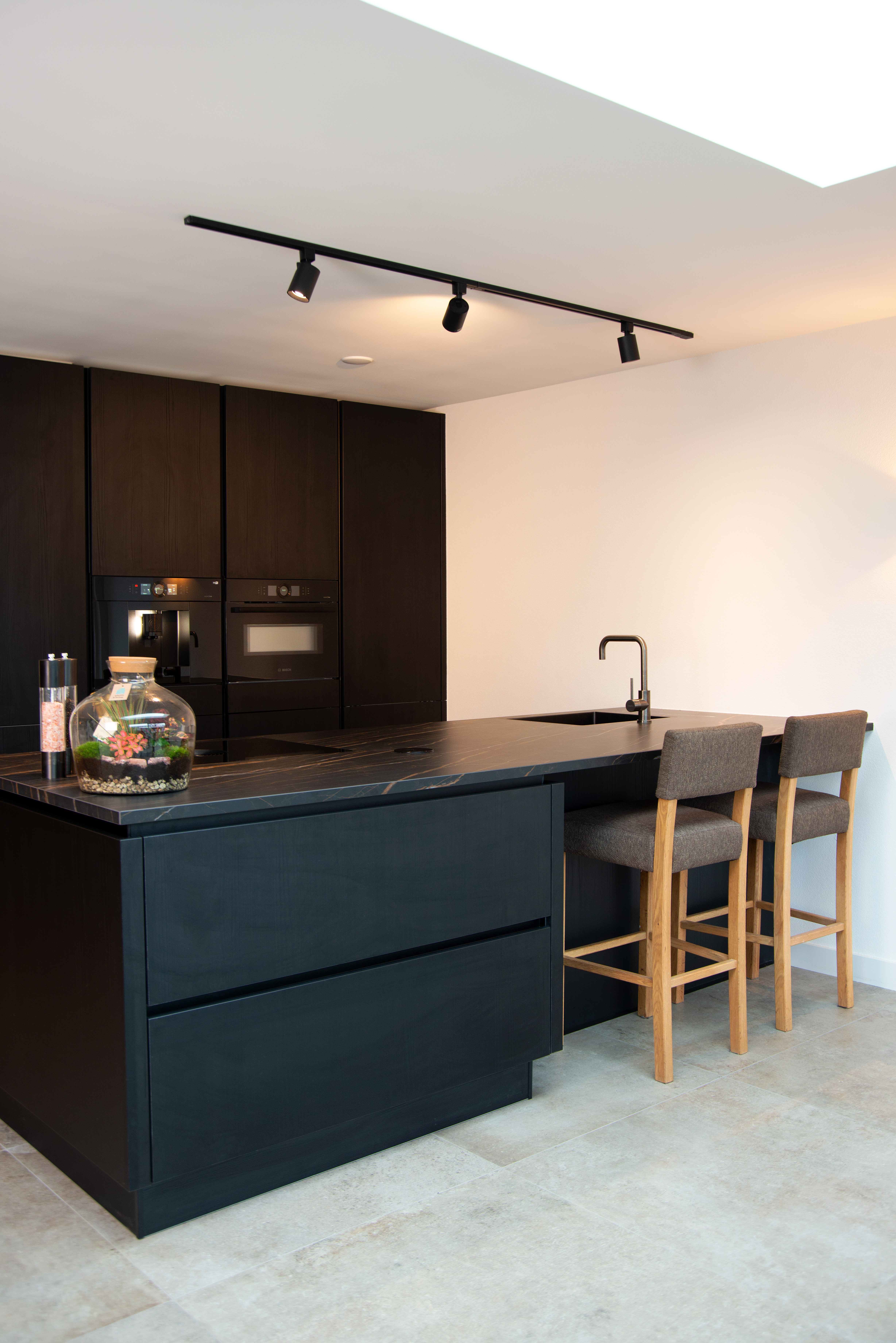 Spot Sur Rail Lucide NIGEL – 1xGU10, Noir, Rotatif Et Inclinable, Extensible, Pour éclairage D’ambiance Intérieur - 5