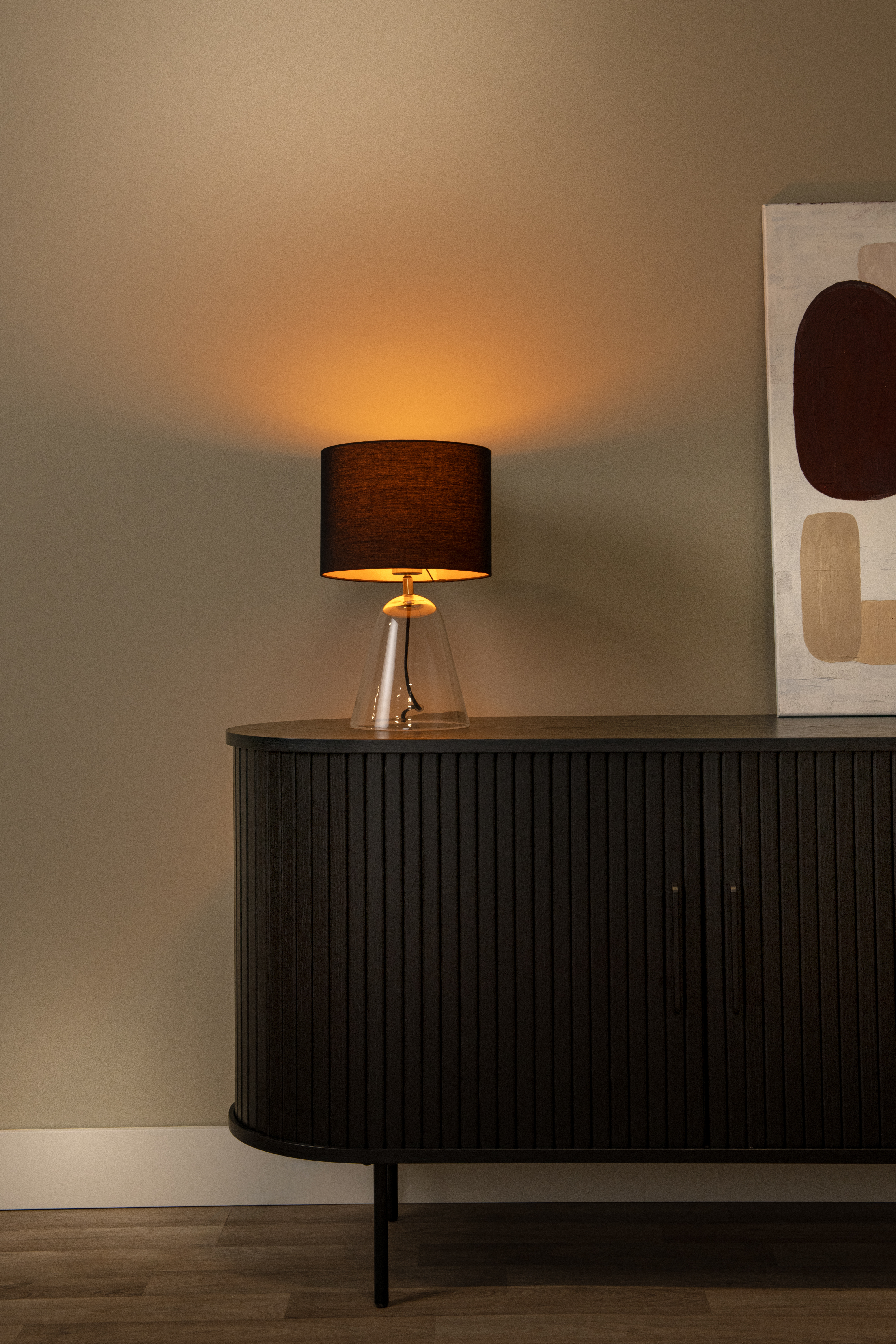 Lucide CAMPANA - Tafellamp - 1xE27 - Transparant