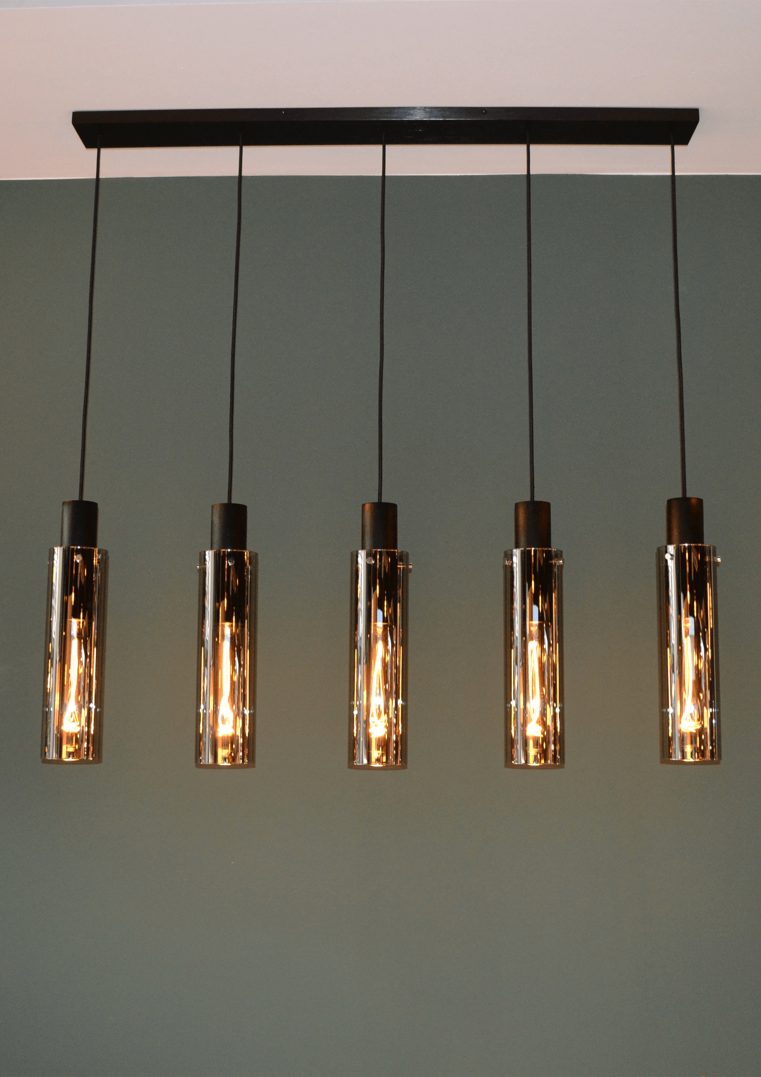 Orlando – Hanglamp – 5xe27 – Fumé € 271,- ⋆ Lucide ⋆ Löwik Meubelen