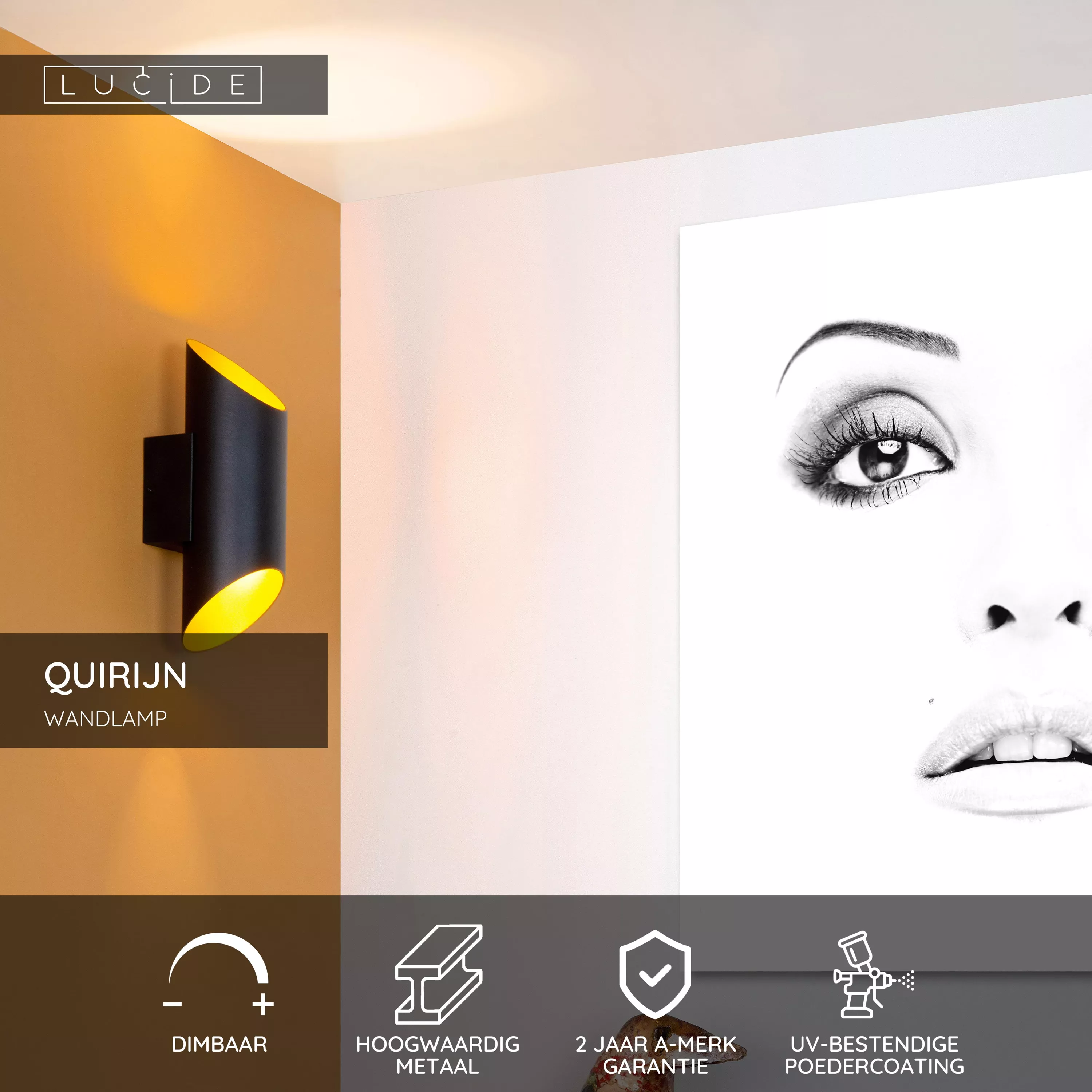 Lucide Xera Wandlamp | by Aladdin Lucide Xera Wandlamp | by Aladdin