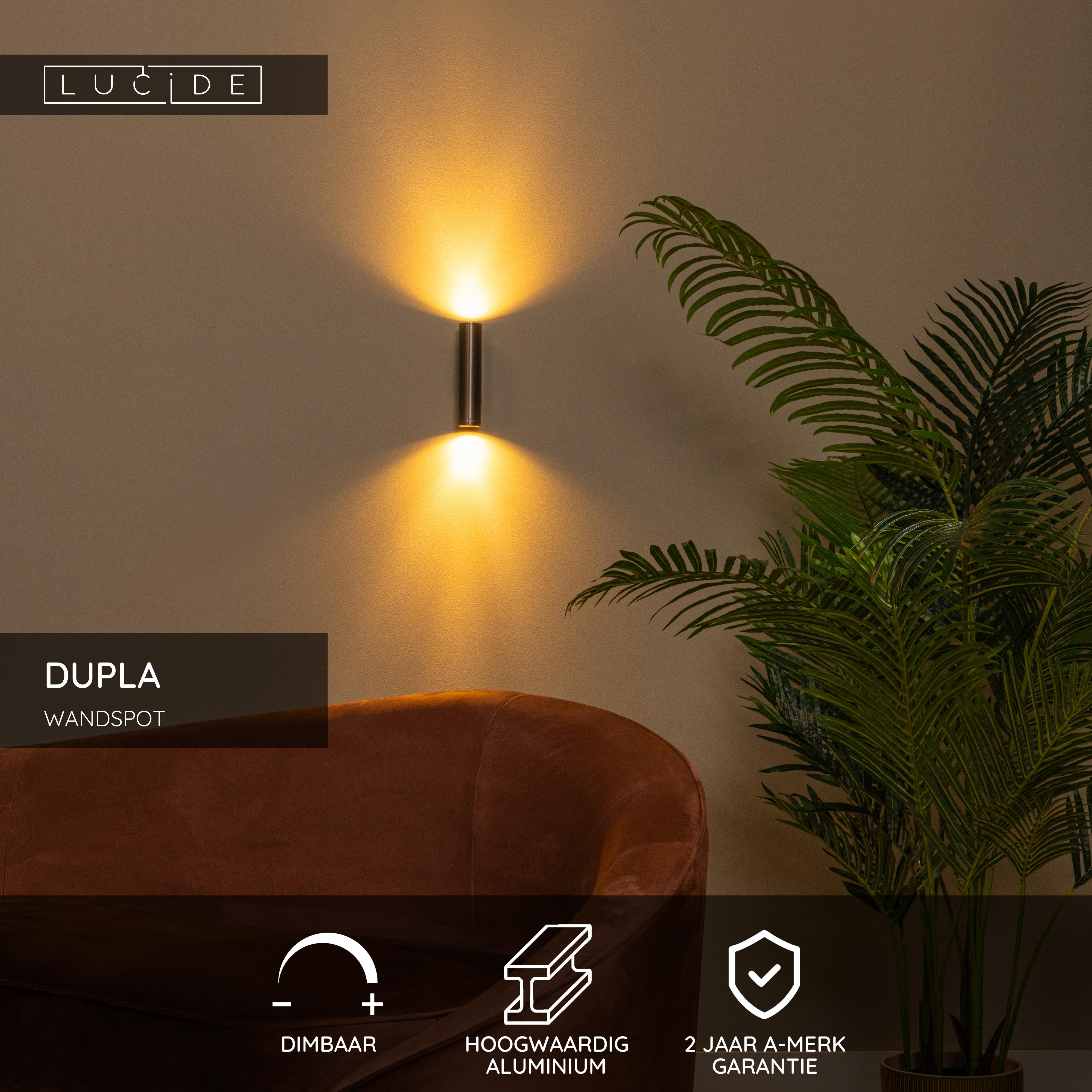 Wandlamp Harry, hoekig, messing/zwart/zwart