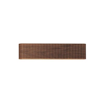 Lucide BANNISTER - Wandlamp - LED Dimb. - CCT - 2x7W 2200K/3000K - Donkere Houtlook - Vibes