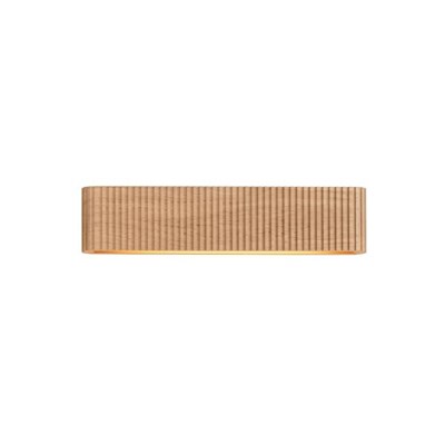 Lucide BANNISTER - Wandlamp - LED Dimb. - CCT - 2x7W 2200K/3000K - Lichte houtlook - Vibes
