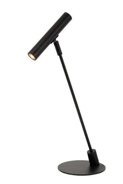 Lucide ALEC - Lámpara de escritorio - LED Regul. - G9 - 1x3W 2700K - Incluye anillos intercambiables - Negro