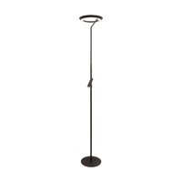 Lucide CELESTE - Lampadaire - Ø 28 cm - LED Dim. - 2700K - Noir | Essential allumé