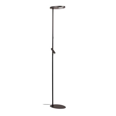 Lucide ORTOLAN - Lampadaire - LED Dim. - CCT - 2700K/4000K - Noir | Essential