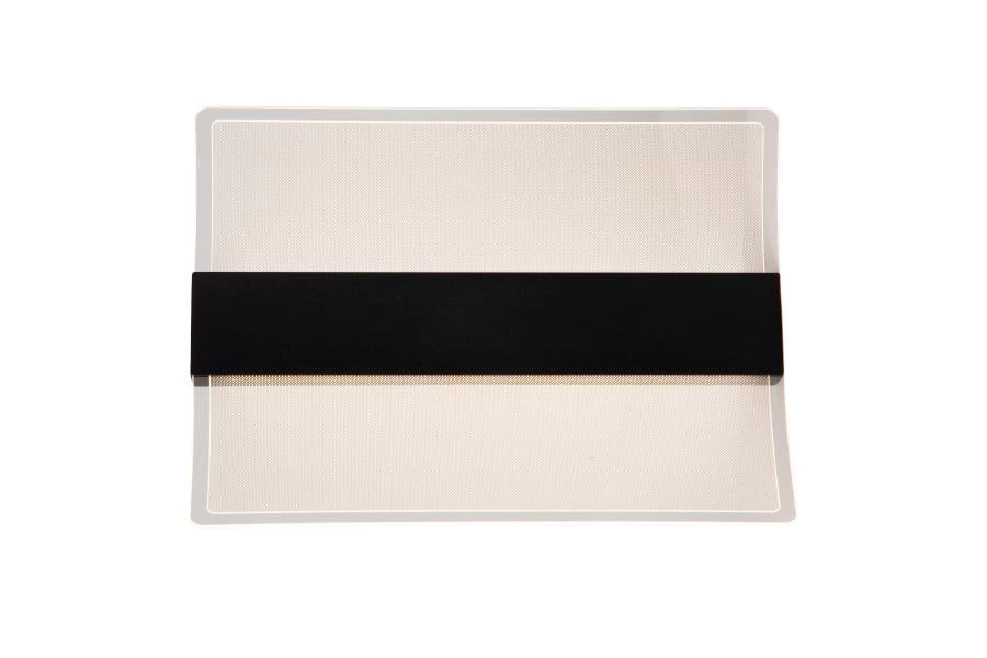 Lucide ALINE - Wandleuchte Badezimmer - LED - 1x12W 3000K - IP44 - Transparent - eingeschaltet