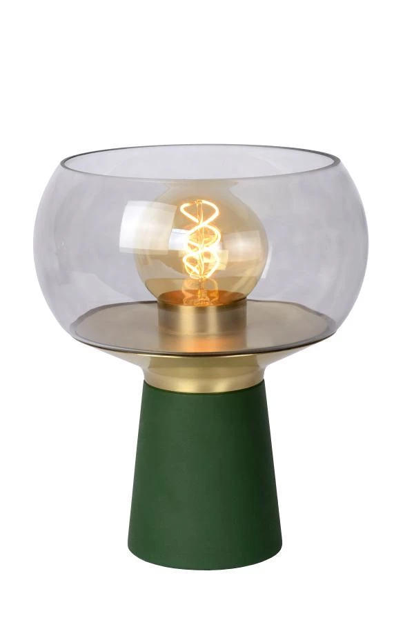 Lucide FARRIS - Table lamp - 1xE27 - Green - turned on 3
