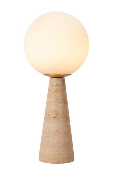 Lucide EVIN - Lampe de table - 1xE27 - Opalin