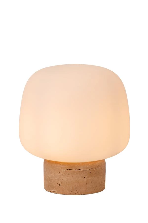 Lucide ANSTON - Tischlampe - 1xE14 - Opal - eingeschaltet 1