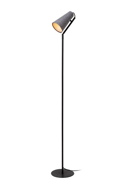 Lucide BENSEN - Stehlampe - 1xE14 - Grau
