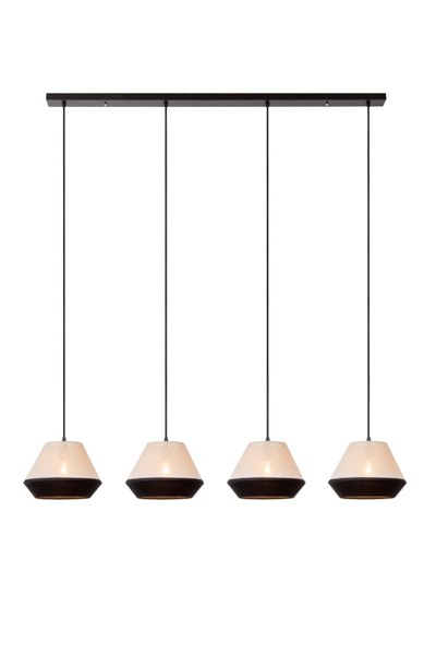 Lucide KALA - Pendelleuchten - 4xE14 - Taupe