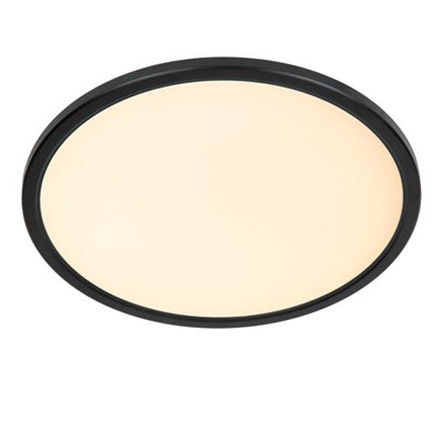Lucide CASTOR - Deckenleuchte Innen/Außen - Ø 32 cm - LED Dim. - CCT - 1x20W 2700K/6500K - IP44 - Rgb - Opal